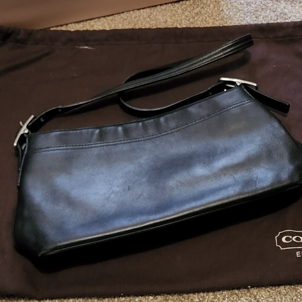VINTAGE Coach Legacy shoulder bag (black)